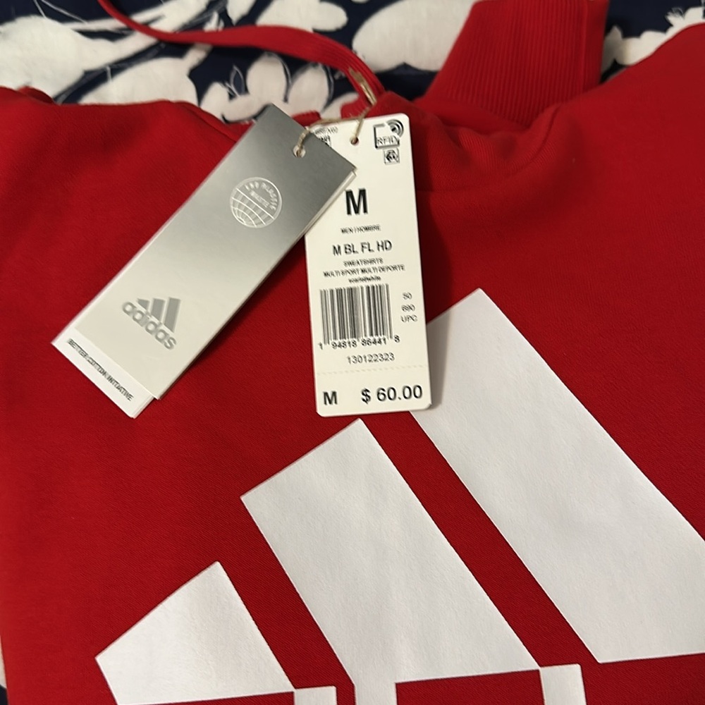 New with tags Adidas hoodie - Picture 2 of 2